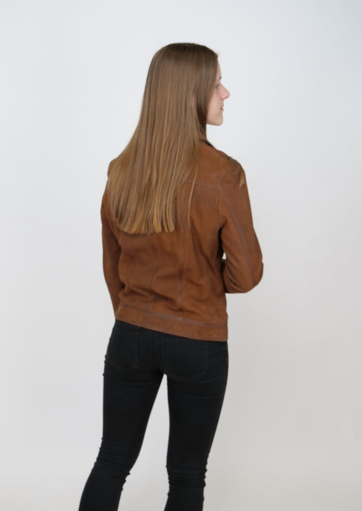 Gania - Sheep Nappa Leather - Women - Brown