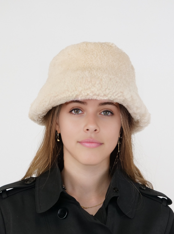 ZXH1817 Chapeau - Lamb - Accessoires - Beige