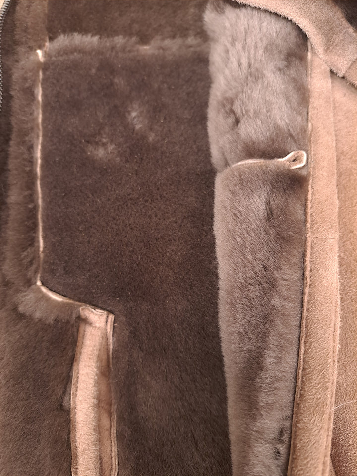 Carlo, 100 cm. - Krave - Ruskindslam - Mand - Mørk eg