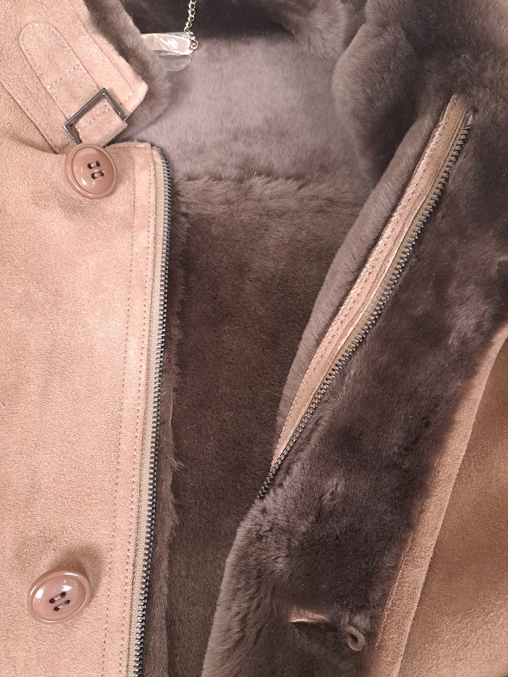 Carlo, 100 cm. - Krave - Ruskindslam - Mand - Mørk eg