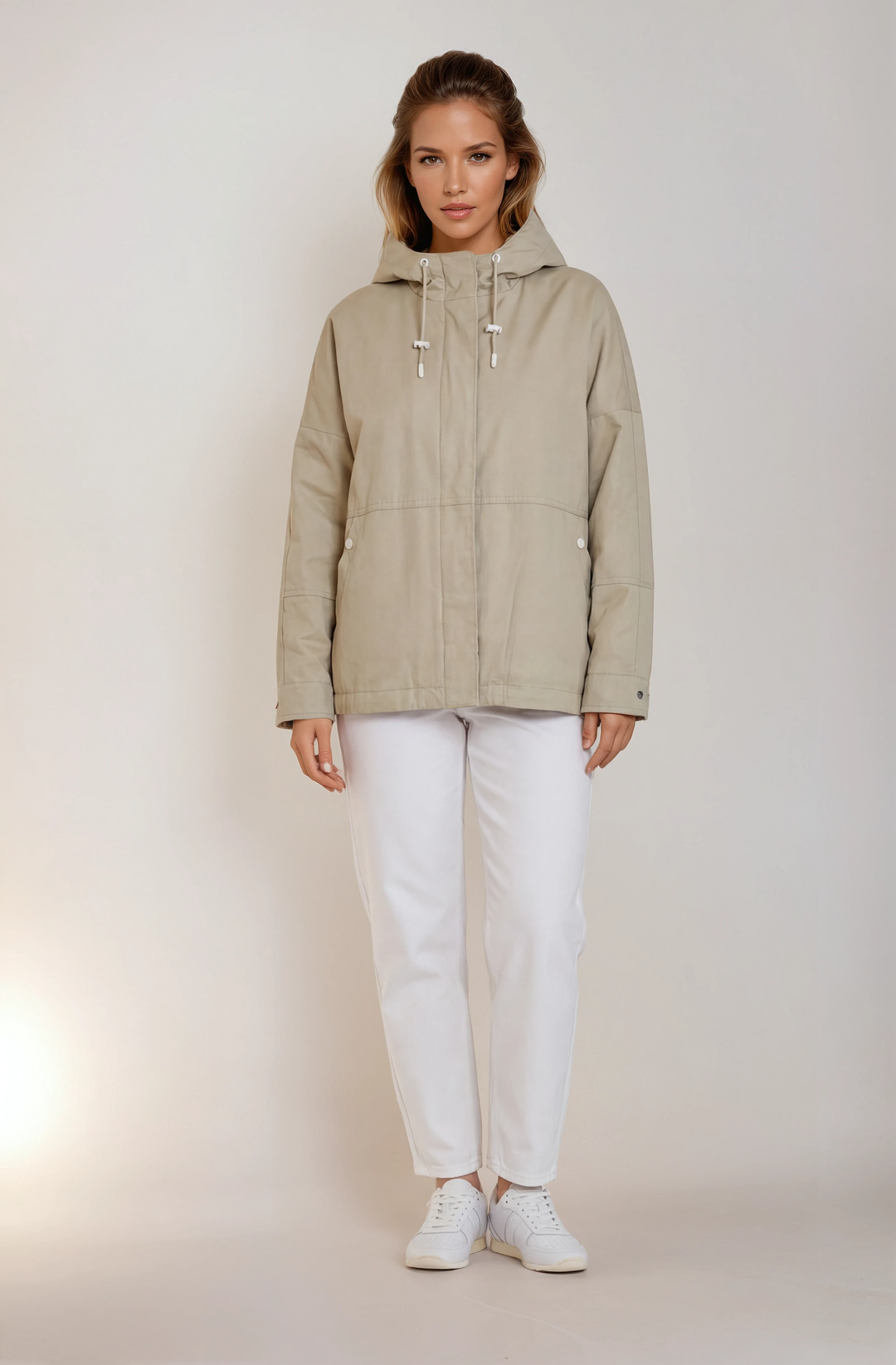 Jesaja, 62 cm. - Textil - Damen - Dunkelbeige