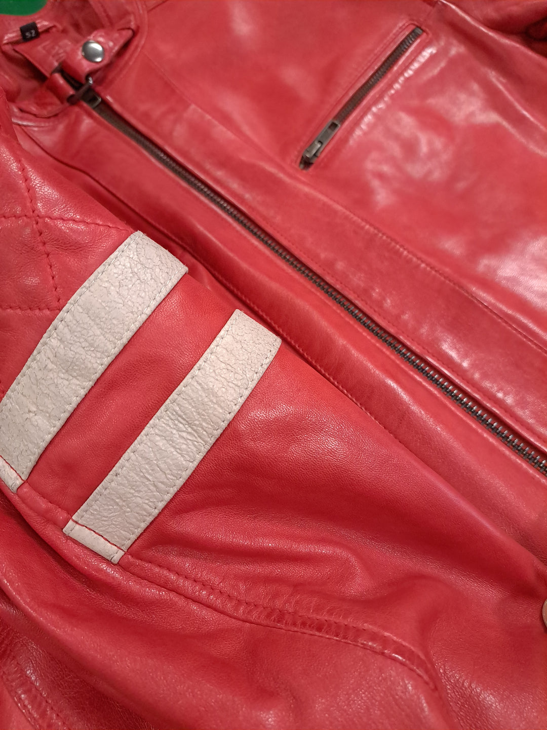 Charlie, 65 cm. - Krave - Lamme Polsk Nappa Læder - Mand - Chili Rød