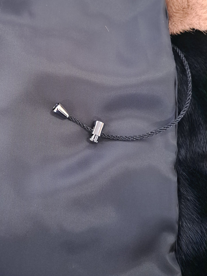 Ganaia, 85 cm. - Krave - Mink - Kvinder - Black & Dust Rose