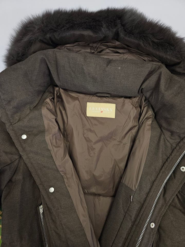 Jadabi, 90 cm. - Hood Down - Women Brown