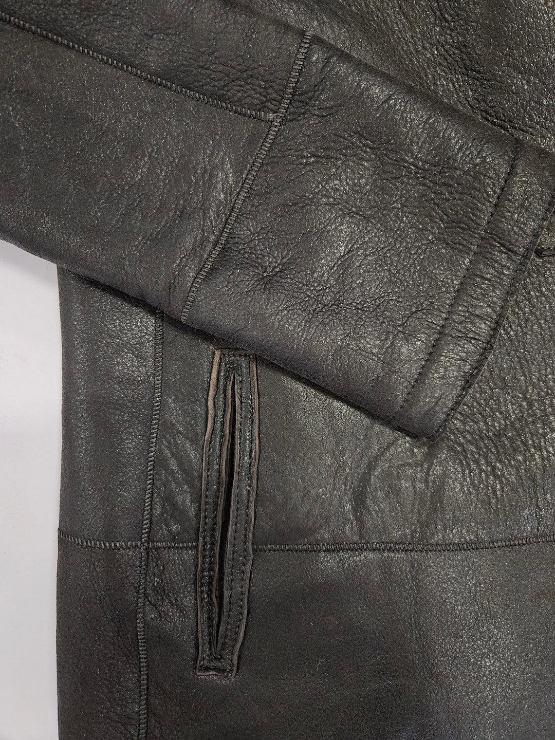 969, 90 cm. - Hood Nappa Lamb Crack - Women Brown