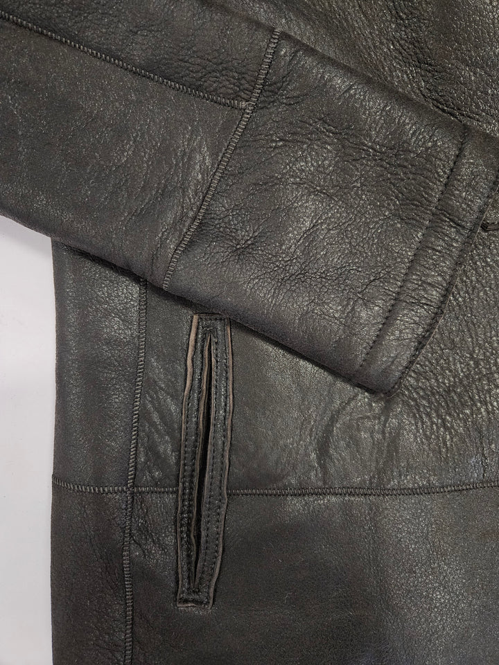 969, 90 cm. - Hood Nappa Lamb Crack - Women Brown