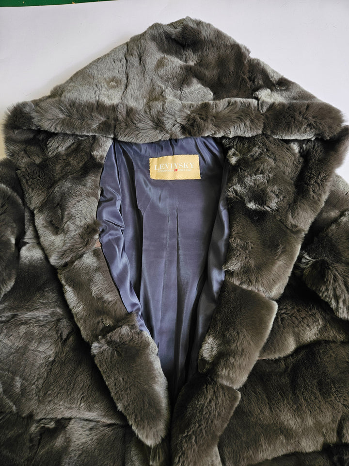 Imelda-A, 85 cm. - Hood Rex - Women Chocolate
