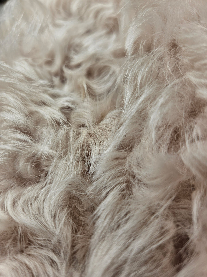 Jessica, 68 cm. -Krave - Ruskindslam - Damer - Lys Beige
