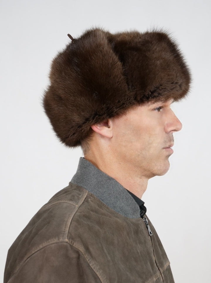 779 Muskrat Hat - Muskrat - Accesories - Brown