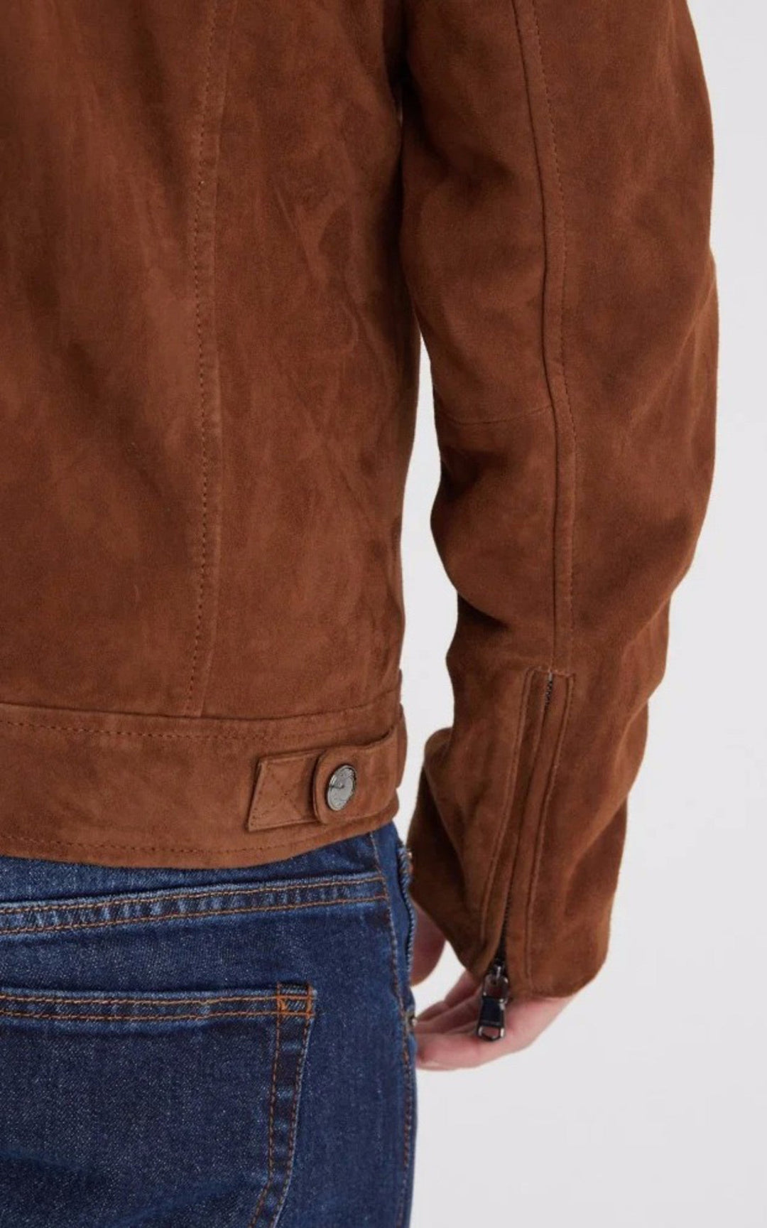 A "DELF 102569" Tobacco Daytona 73 Blouson Homme details photo