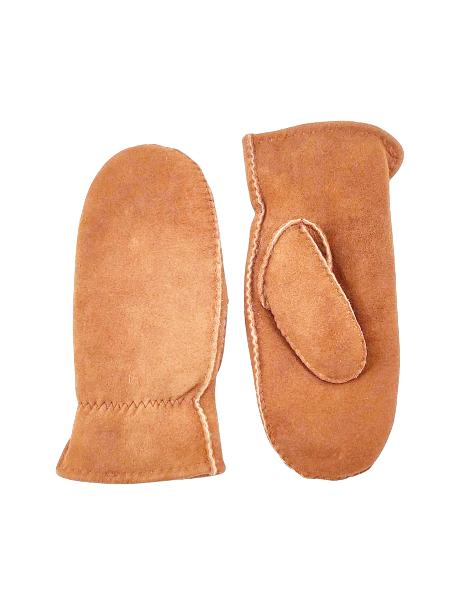 ZXM-040 Fäustling - Suede Lamb / Ruskindsluffe- Zubehör - Cognac