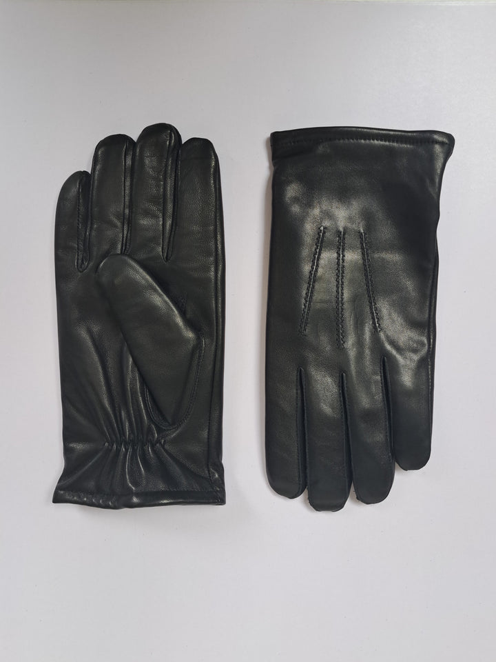 7607 Handske - Lamme Slink Læder - Tilbehør - Sort