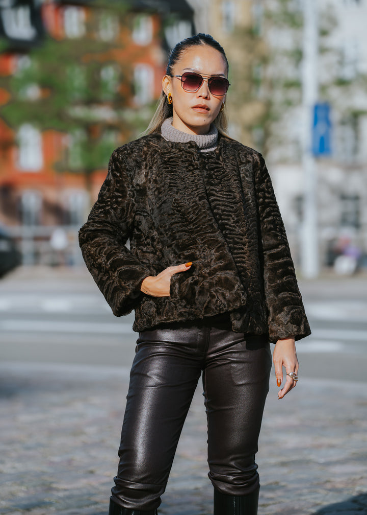 Konstantinou Monroe, 56 cm. - Persiskt lamm - Dam - Brun