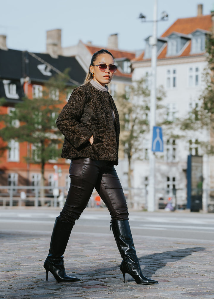 Konstantinou Monroe, 56 cm. - Persiskt lamm - Dam - Brun