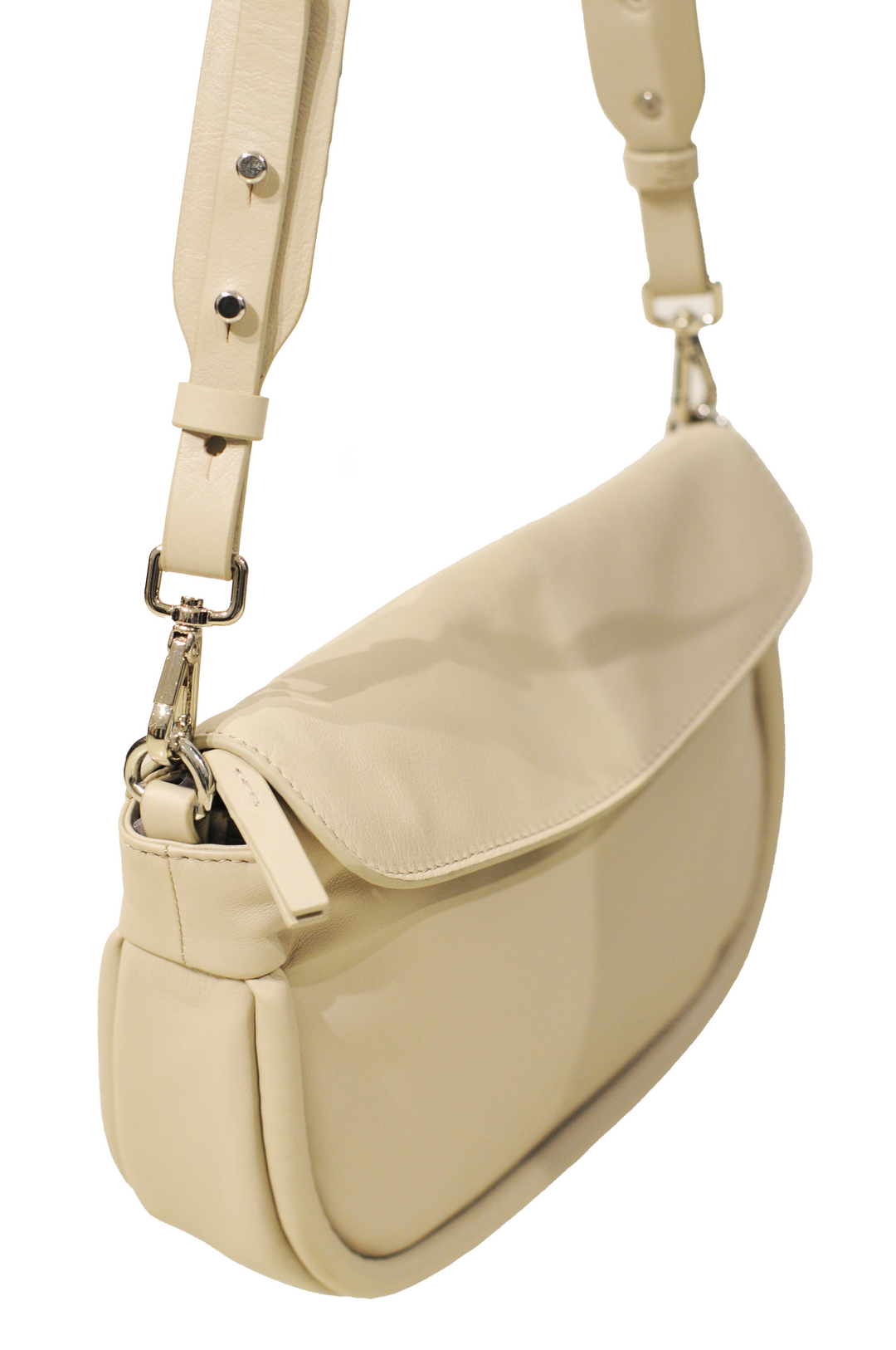 Umhängetasche 14840 - Ledertaschenzubehör - Beige