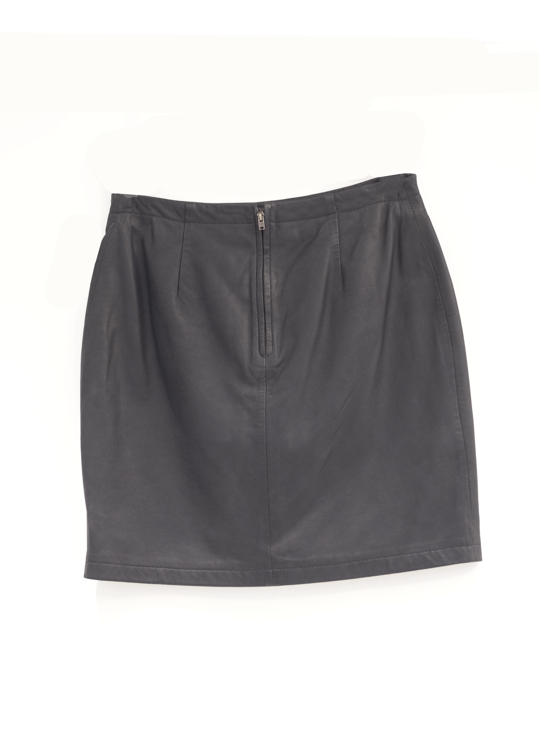 Elia Skirt - Lamb Malli Leather - Women - Blue