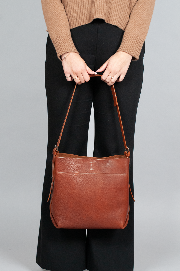 Tote 14846 - Leather bag Accesories - Cognac