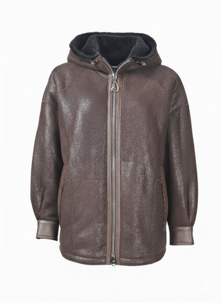 ISQ, 68 cm. - Nappa Lam - Kvinder - Brun