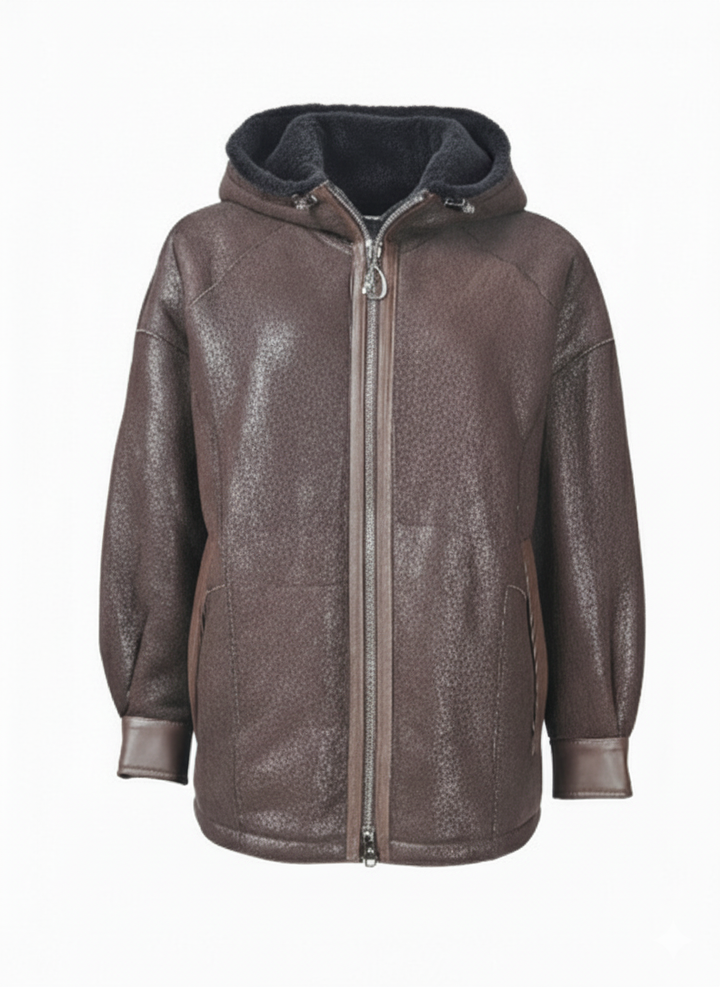 ISQ, 68 cm. - Nappa Lam - Kvinder - Brun