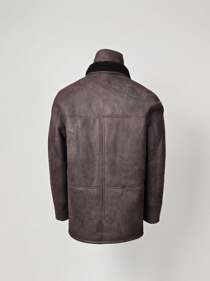 Owen, 85 cm. Nappa Lamb Crack - Man Brown