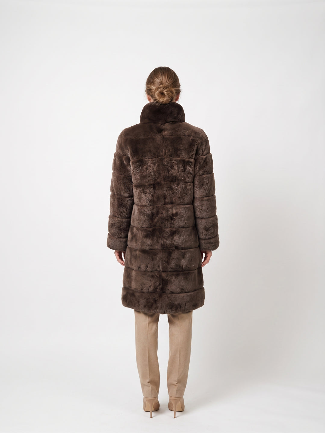 Petrovski, 100 cm. - Collar Rex - Women Light Brown