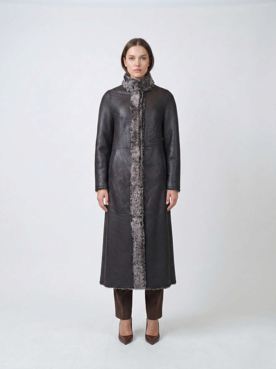 Innocente, 125 cm. - Krave - La Coon Lamb - Kvinder - Mørkebrun