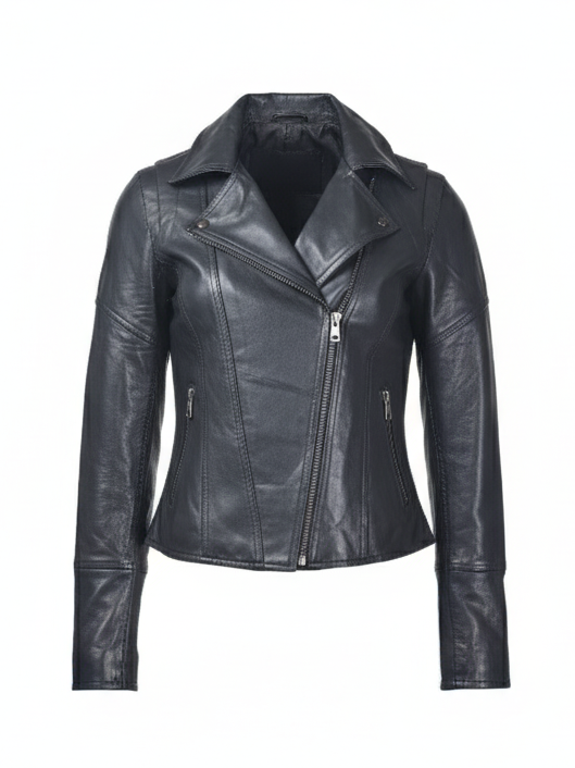 Amina - Lamb Thick Dace Læder -Damer - Sort