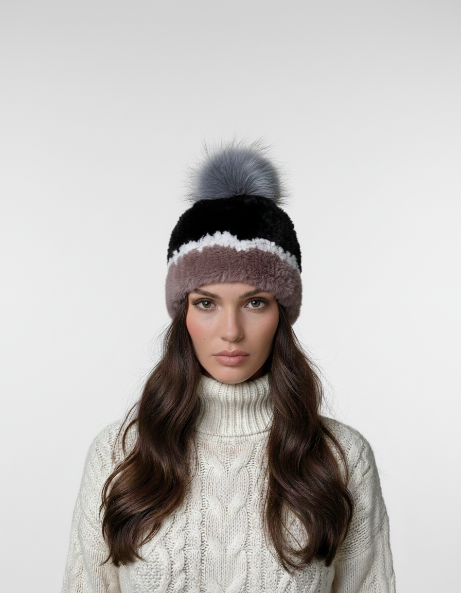 HL20C016 HAT - REX KNITTE - Accesories - Multi Color