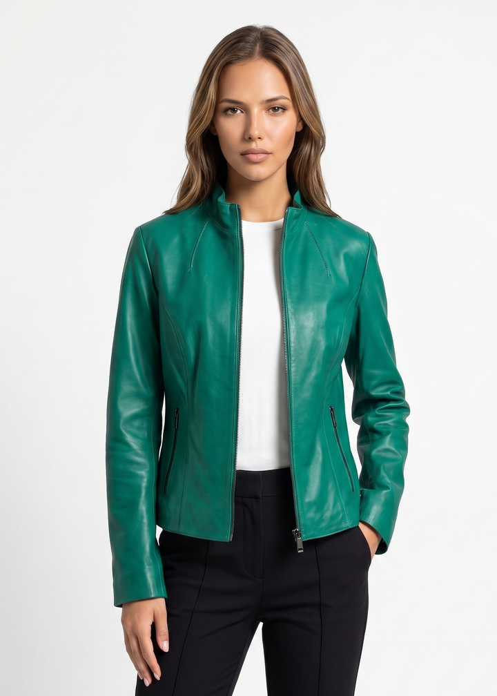 Manon, 55 cm. Lamb Dior Leather - Women New Green