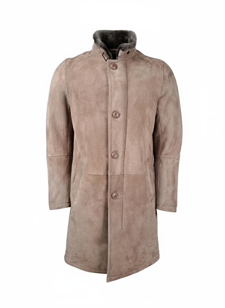 Carlo, 100 cm. - Krave - Ruskindslam - Mand - Mørk eg