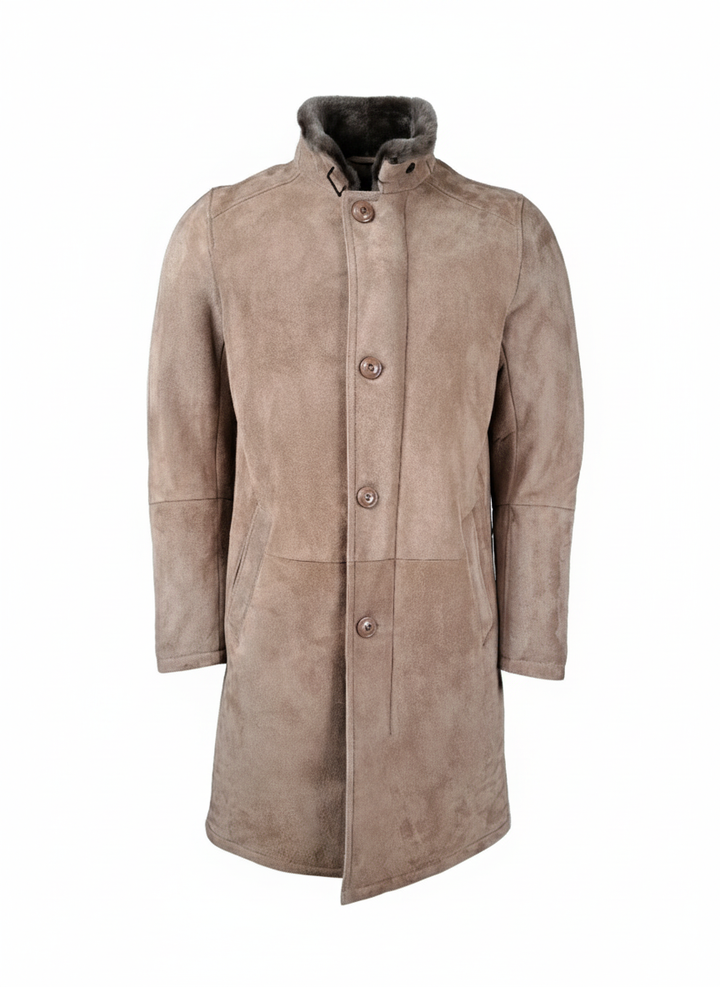 Carlo, 100 cm. - Krave - Ruskindslam - Mand - Mørk eg