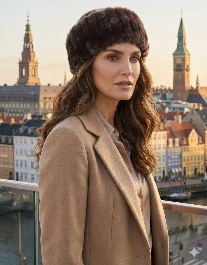 30440 pannebånd - REX KRITTE - ACCESIRES - Mørkebrun