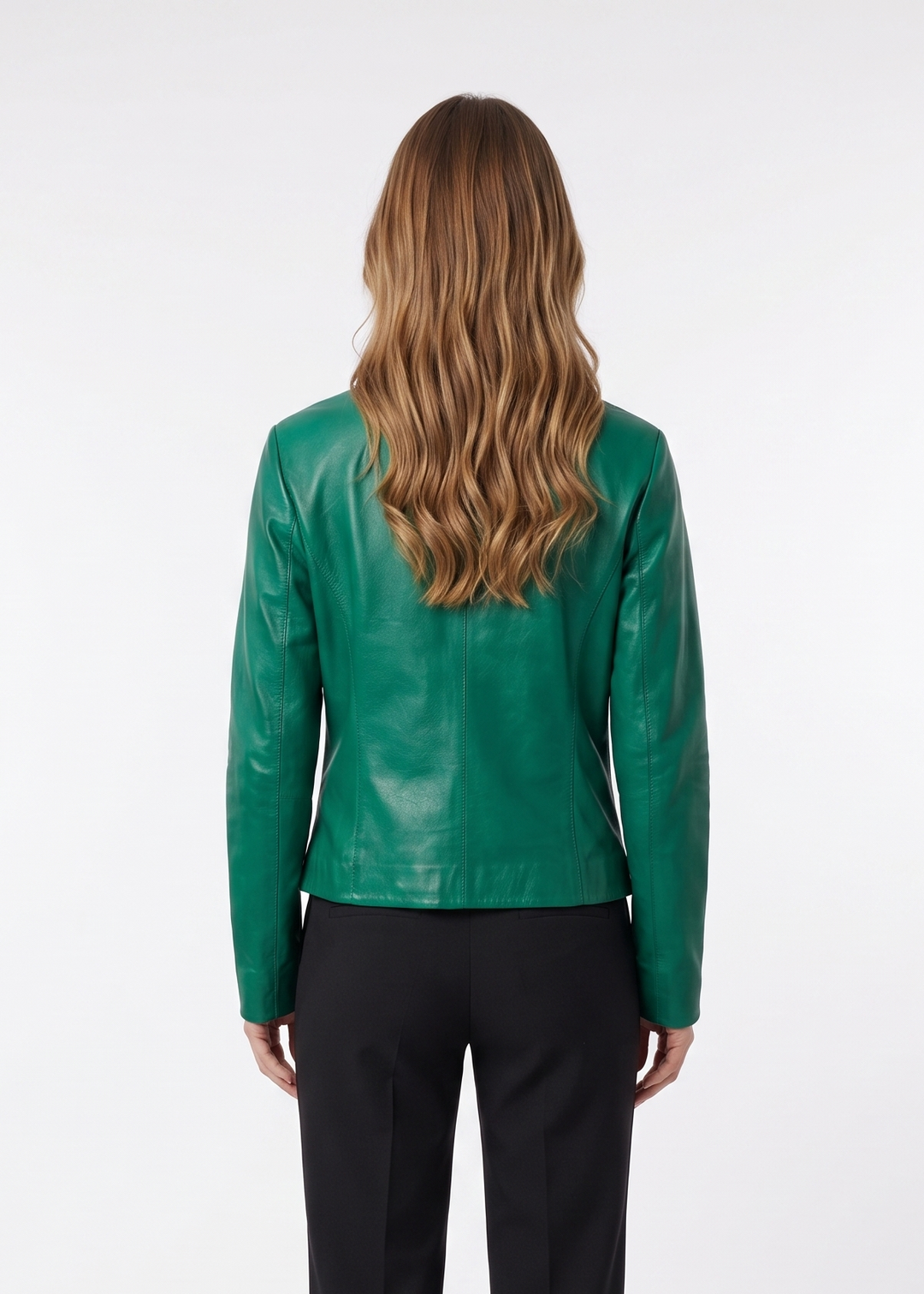 Manon, 55 cm. Lamb Dior Leather - Women New Green