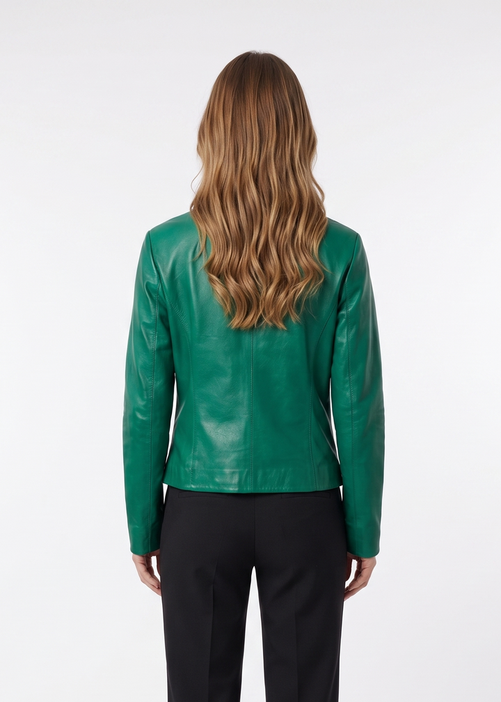 Manon, 55 cm. Lamb Dior Leather - Women New Green