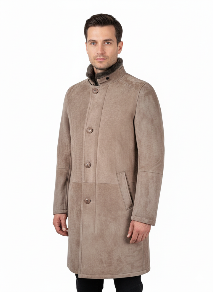 Carlo, 100 cm. - Krave - Ruskindslam - Mand - Mørk eg