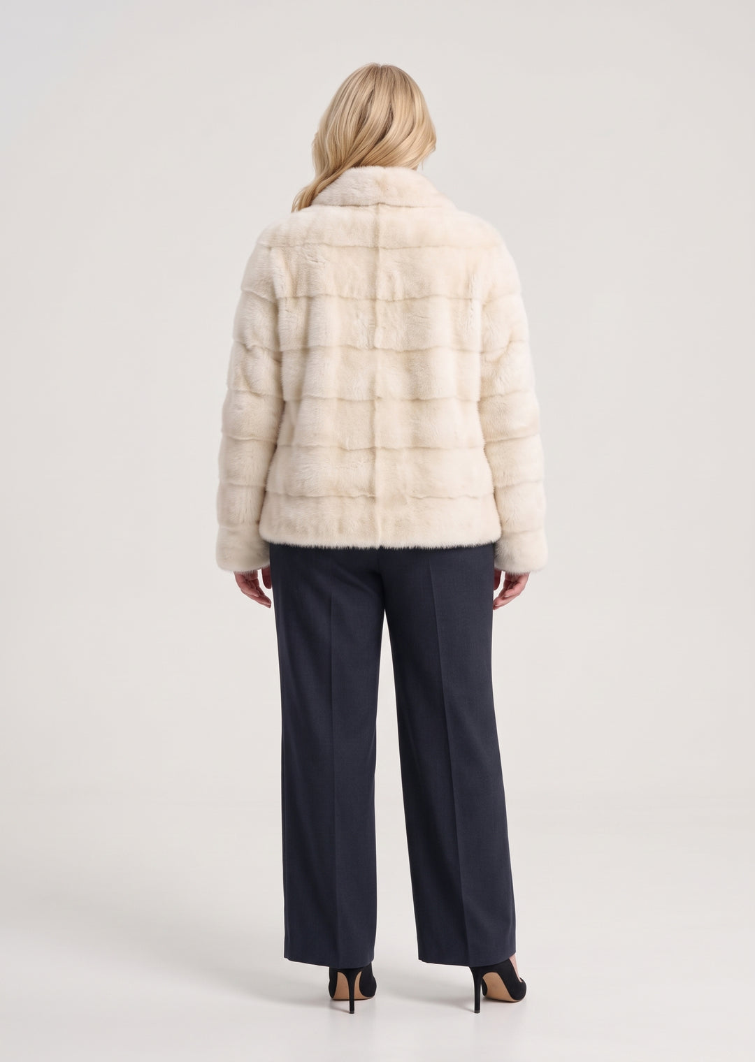 Olise, 60 cm. - Mink - Kvinder - Elfenben