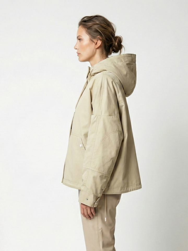 Jesaja, 62 cm. - Textil - Damen - Dunkelbeige