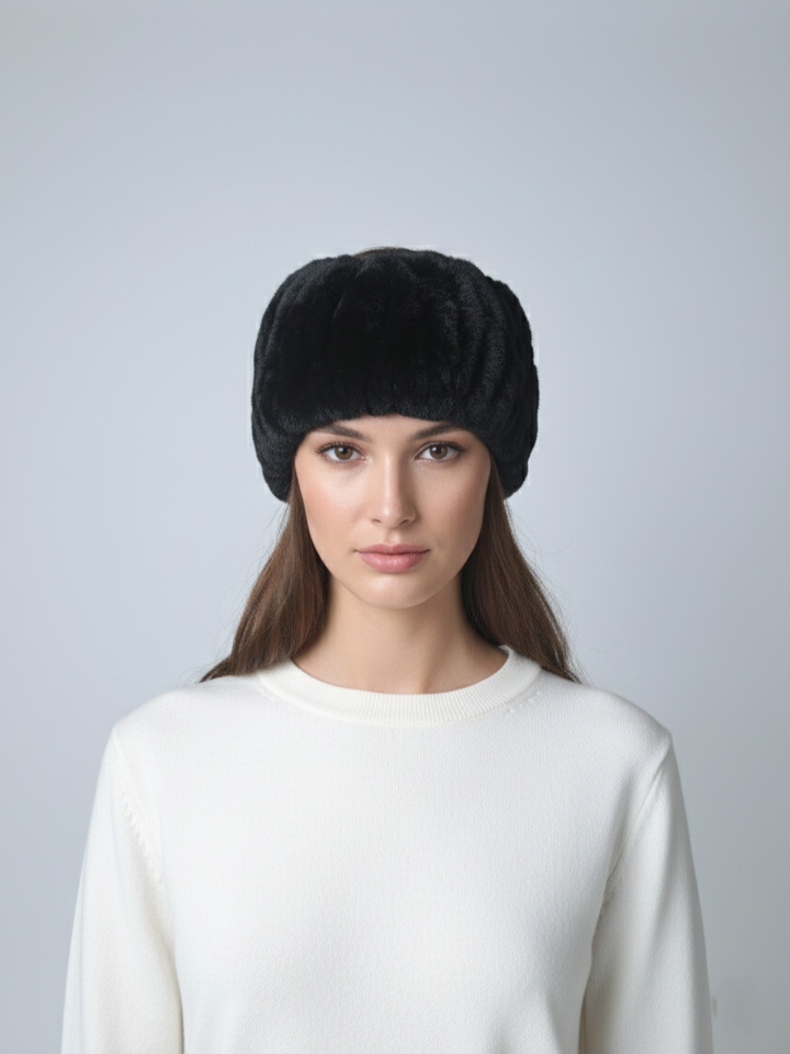 HL8T001 Stirnband – Kostenloses Stricken – Zubehör – Schwarz