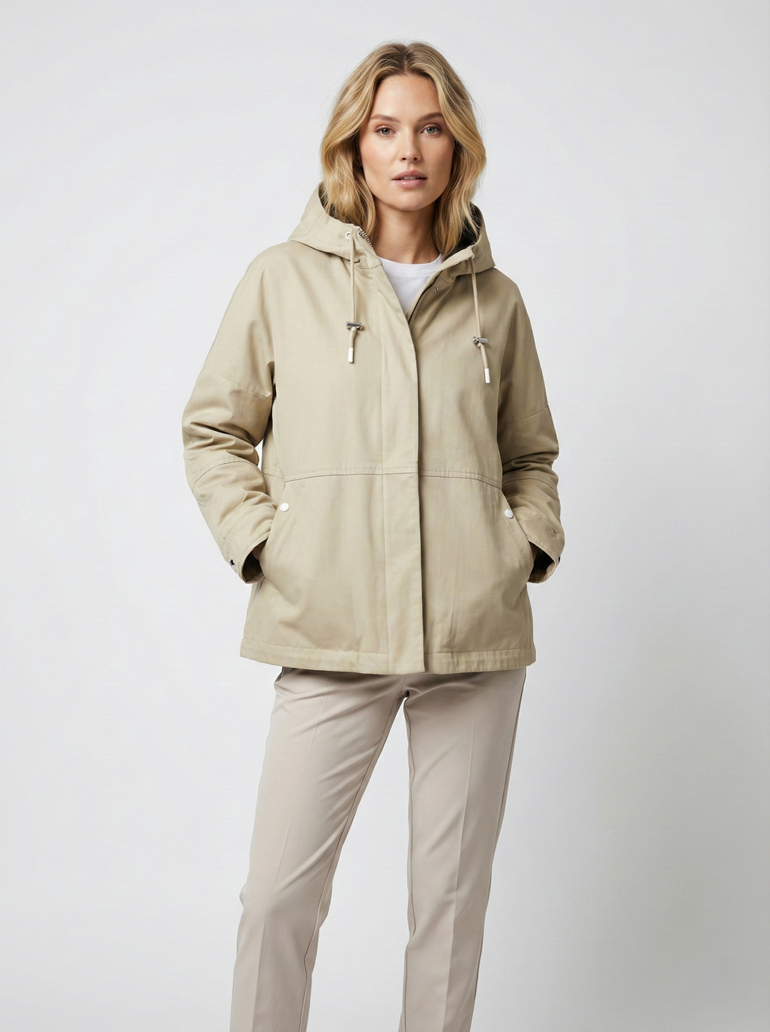 Jesaja, 62 cm. - Textil - Damen - Dunkelbeige