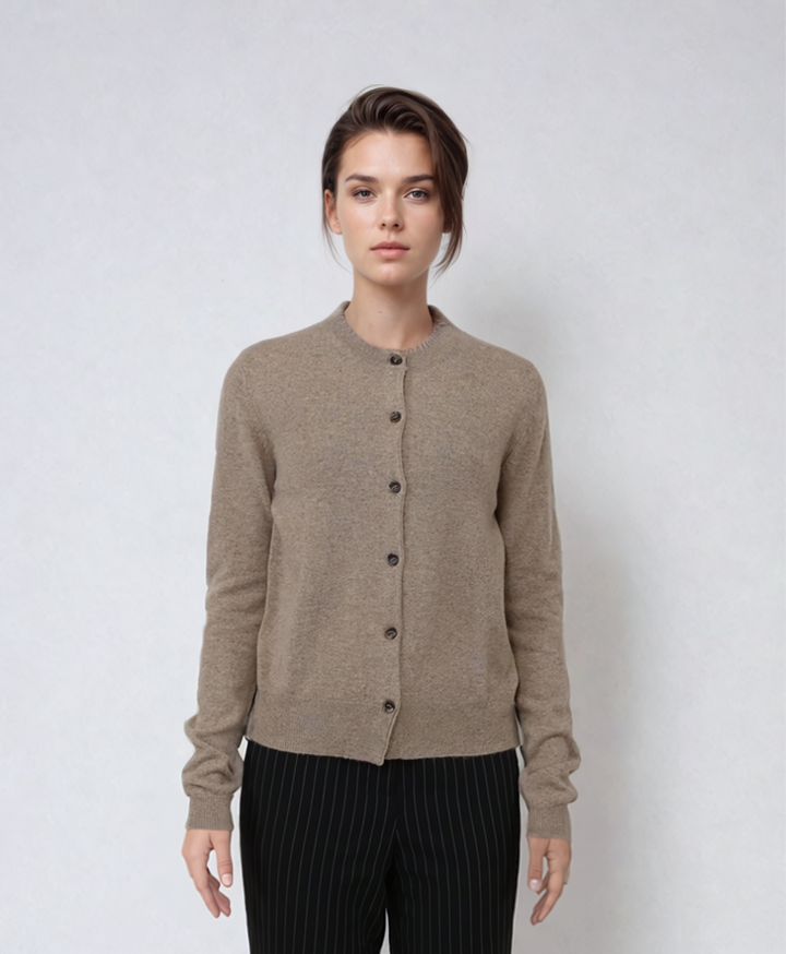 SY-23022 Cardigan - 100 % kashmir - Tillbehör - Ek