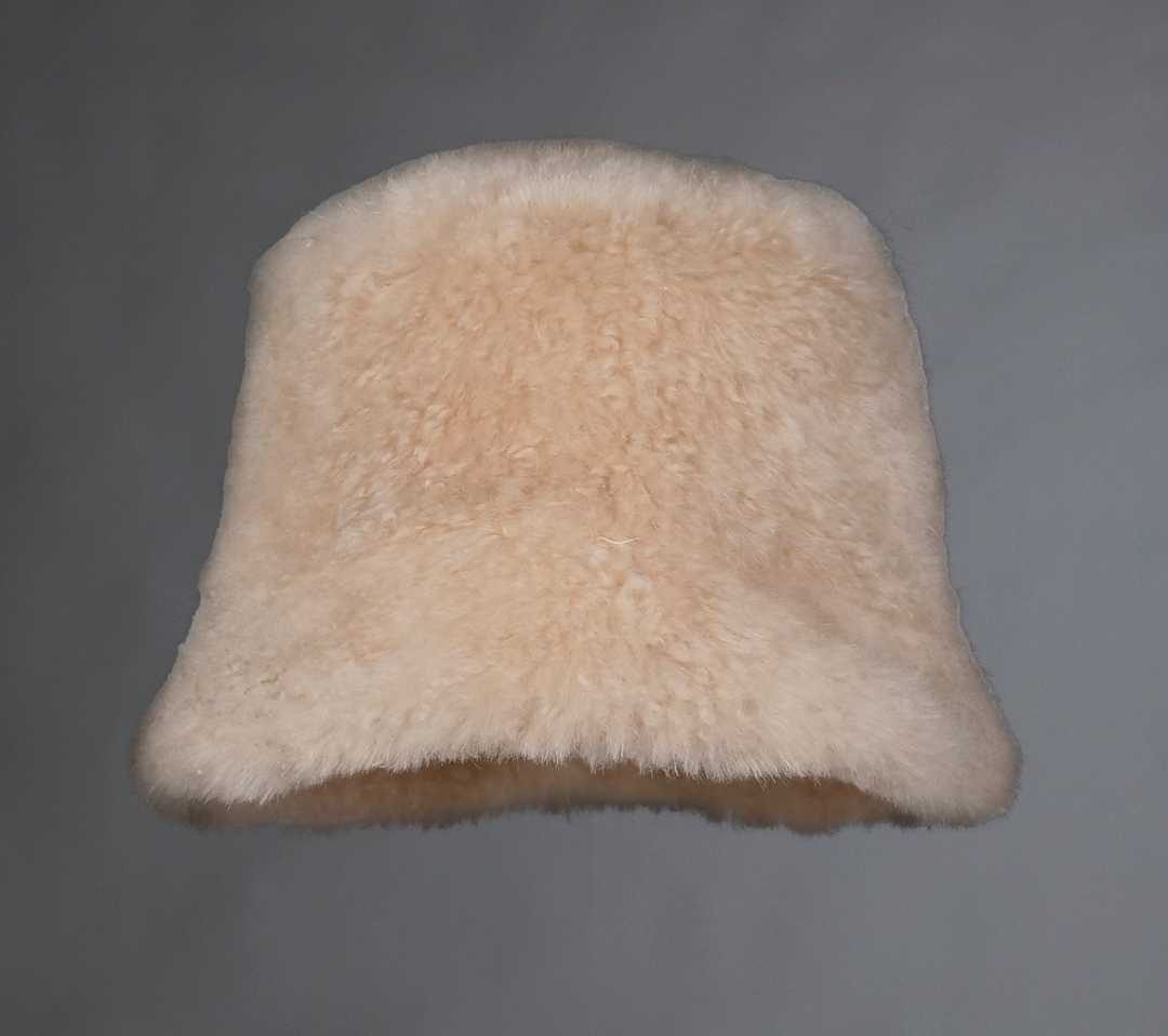 A208279-3-001 Teddy Hat - Lamb - Accesories - Beige