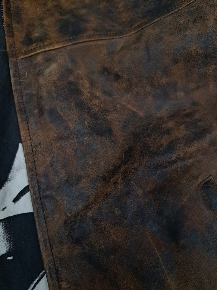 James Dean, 65 cm. - Collar - Leather - Man - Brown