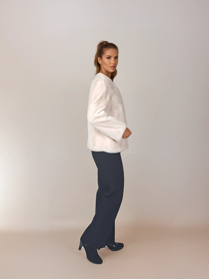 Chanel, 60 cm. - Mink - Kvinder - Perle