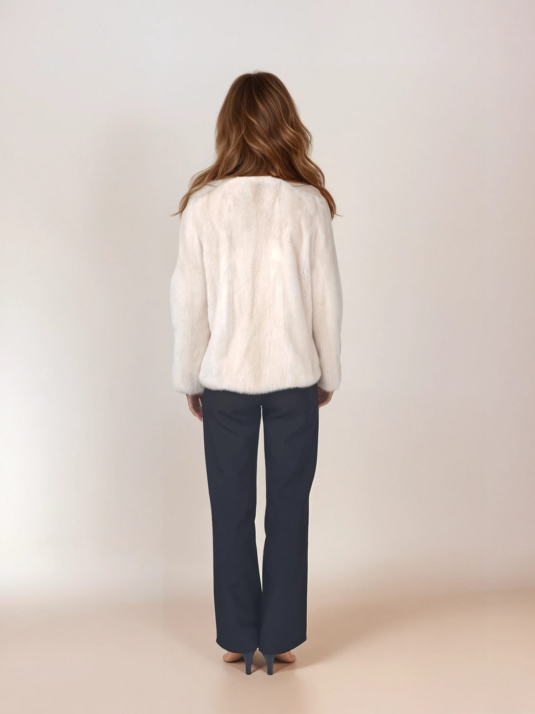 Chanel, 60 cm. - Mink - Kvinder - Perle