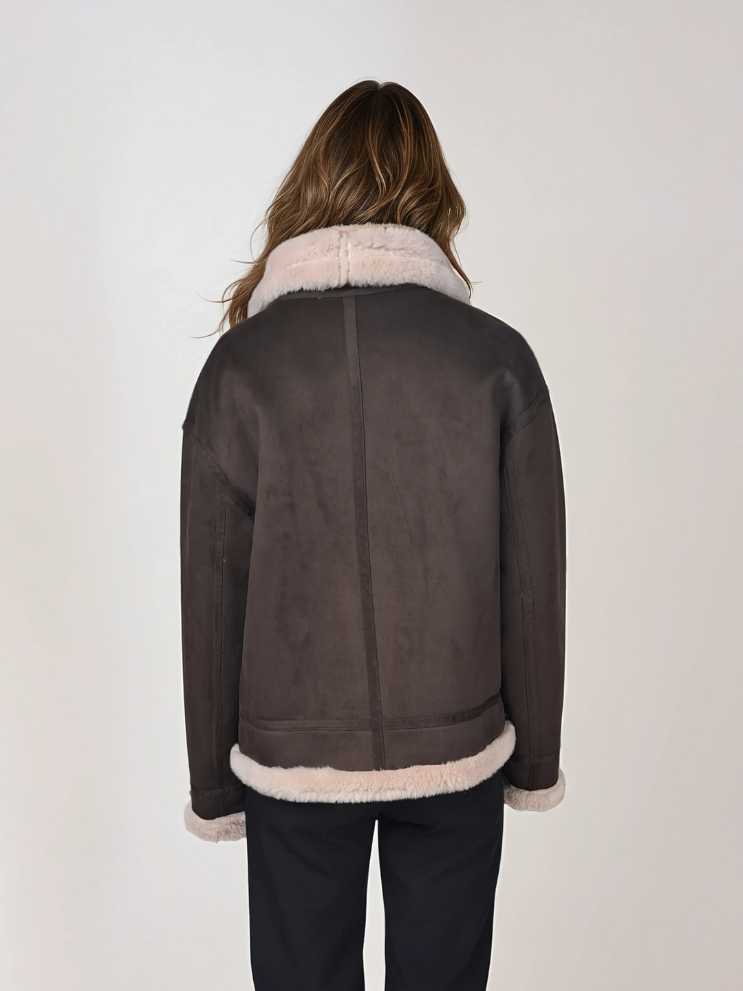 Heidi, 60 cm. - Krage - Air Wool - Dam - Ganix Brown