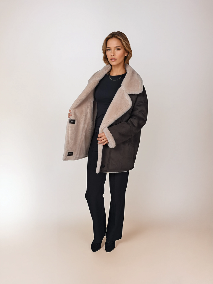 Ibi 75 cm. - Air Wool - Dam - Kastanj