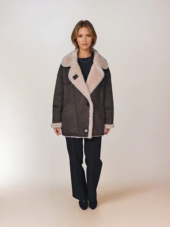 Ibi 75 cm. - Air Wool - Dam - Kastanj