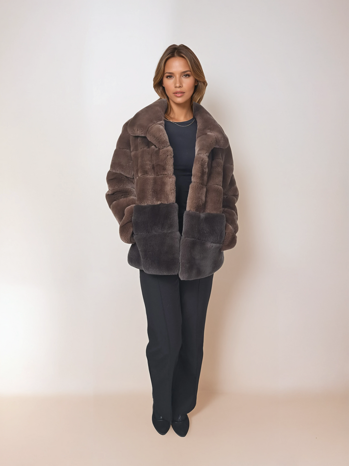 Hanon, 65 cm. - Rex - Kvinner - Pastell og sjokolade