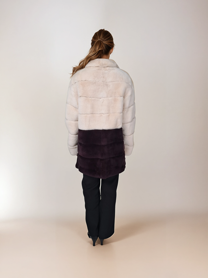 Hachan, 80 cm. - Rex - Kvinder - Elfenben og vin