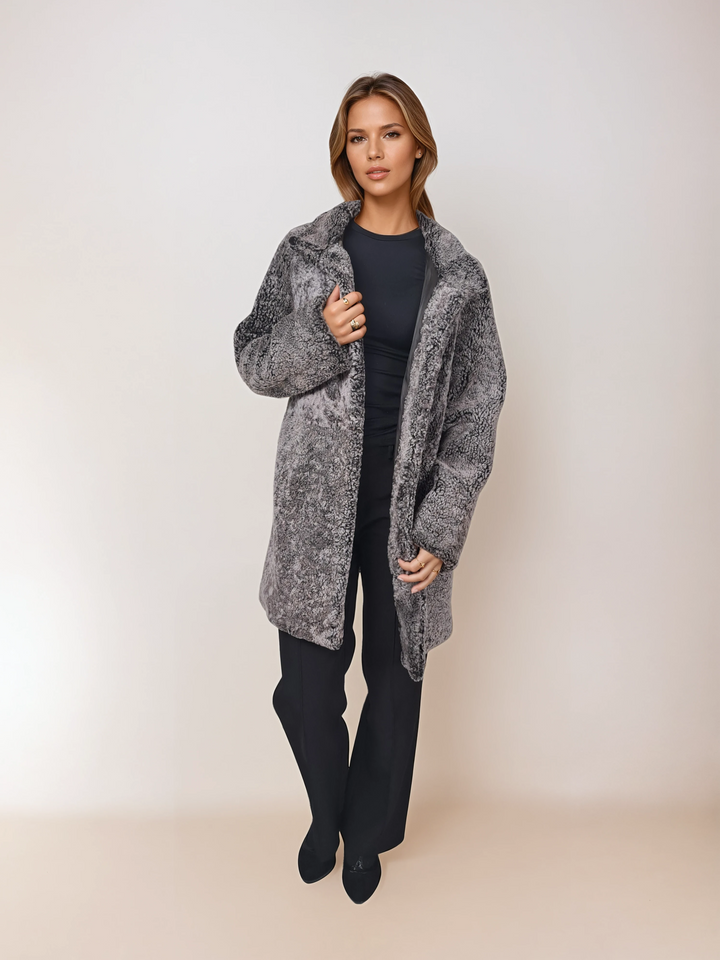 Innocente, 83 cm. - Krave - Nappa Lamb Brisa - Damer - Mørkebrun